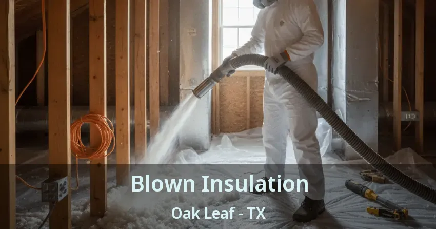 Blown Insulation Oak Leaf - TX Blown Insulation Oak Leaf - TX
