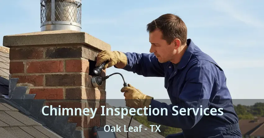 Chimney Inspection Services Oak Leaf - TX