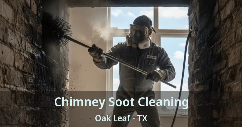 Chimney Soot Cleaning Oak Leaf - TX