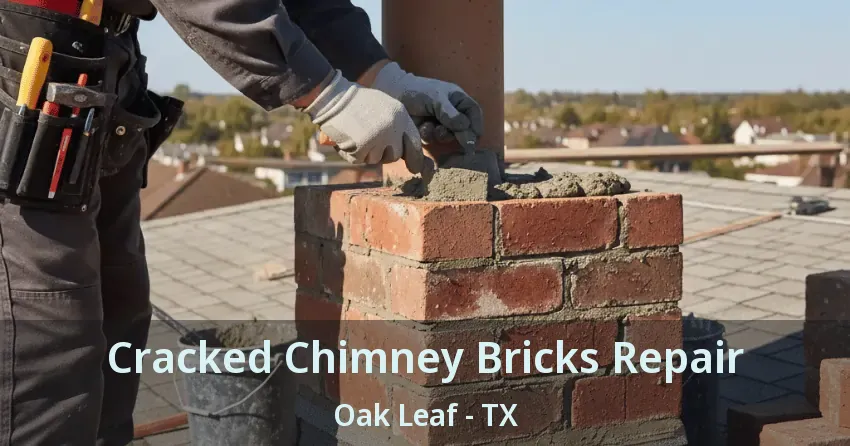 Cracked Chimney Bricks Repair Oak Leaf - TX Cracked Chimney Bricks Repair Oak Leaf - TX