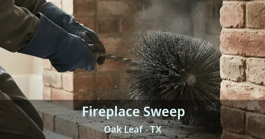 Fireplace Sweep Oak Leaf - TX Fireplace Sweep Oak Leaf - TX