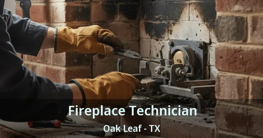 Fireplace Technician Oak Leaf - TX Fireplace Technician Oak Leaf - TX