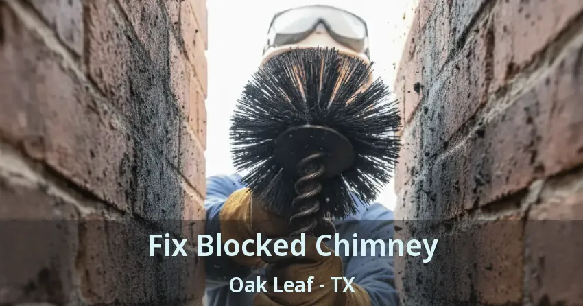 Fix Blocked Chimney Oak Leaf - TX