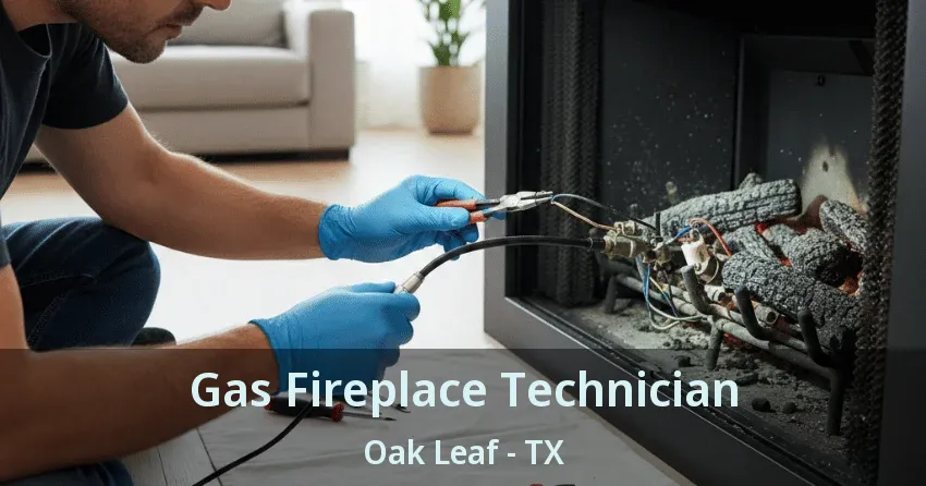 Gas Fireplace Technician Oak Leaf - TX
