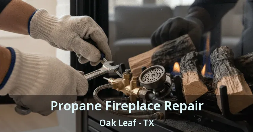 Propane Fireplace Repair Oak Leaf - TX