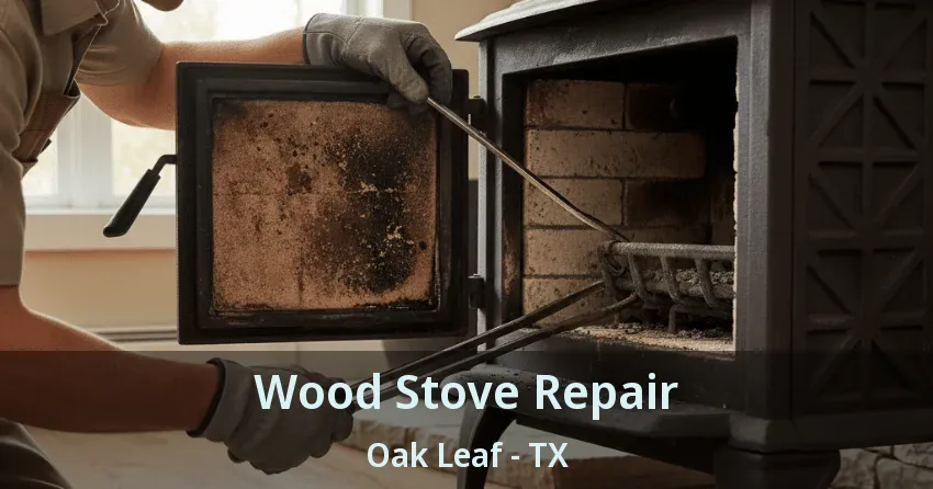 Wood Stove Repair Oak Leaf - TX